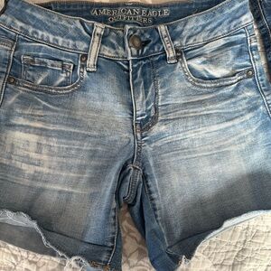 American Eagle Outfitters Light Blue Jean Shorts